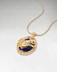 Load image into Gallery viewer, Savanna Spirit Pendant In Gold With Lapis Lazuli
