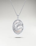 Load image into Gallery viewer, Savanna Spirit Pendant In Sterling Silver With Nacre
