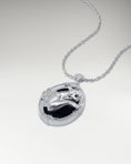 Load image into Gallery viewer, Savanna Spirit Pendant In Sterling Silver With Black Agate
